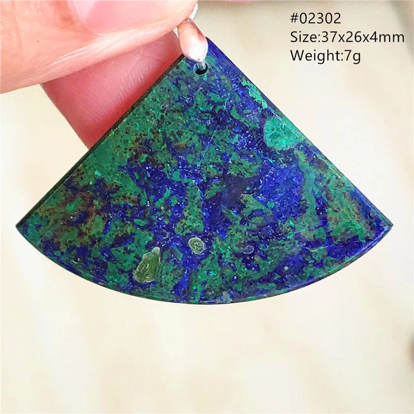 Blue Azulite Pendant-ToShay.org