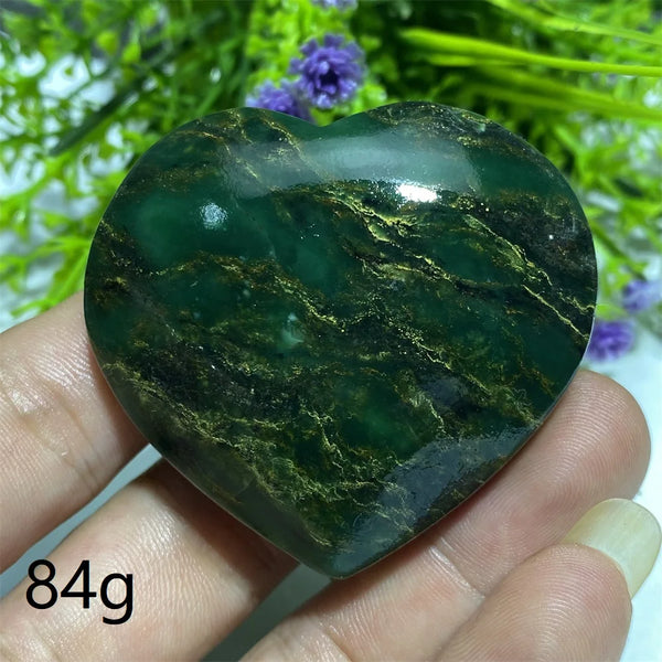 Green Emerald Stone Heart-ToShay.org