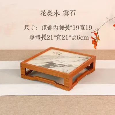Redwood Display Stand-ToShay.org