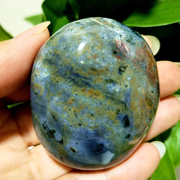 Ocean Jasper Palm Stone-ToShay.org