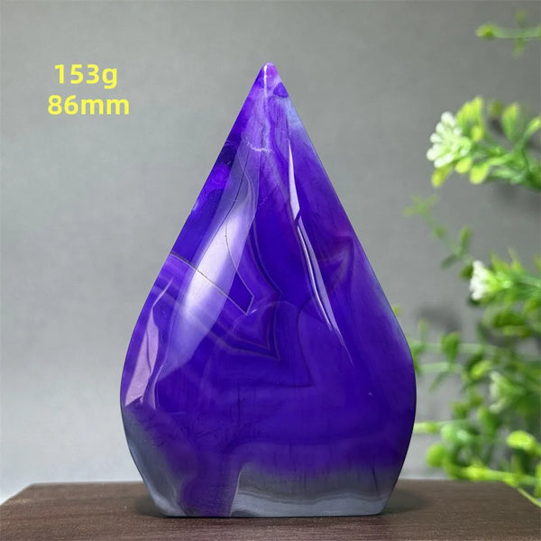 Purple Agate Torch-ToShay.org