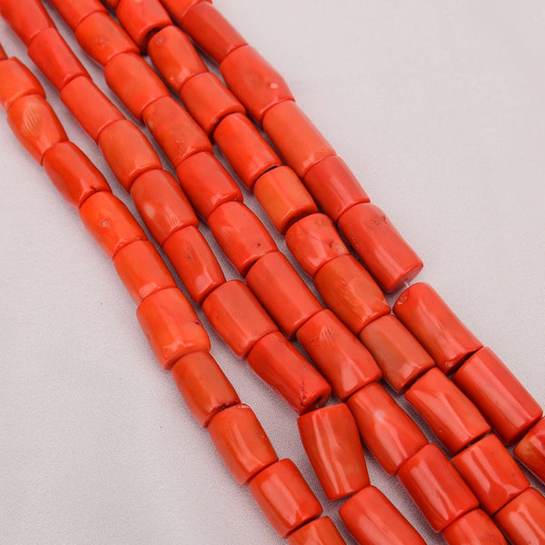 Orange Coral Beads-ToShay.org