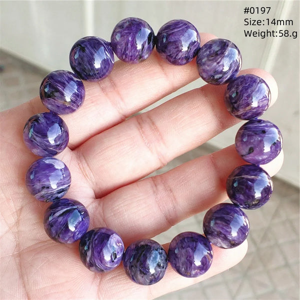 Purple Charoite Bracelet-ToShay.org