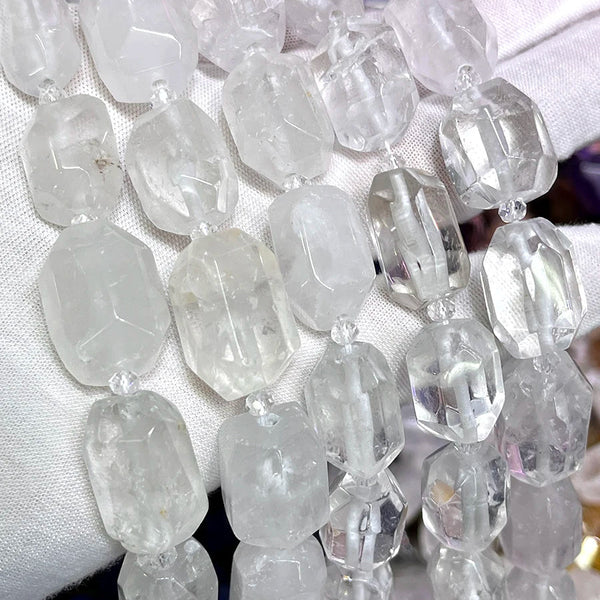 White Crystal Beads-ToShay.org