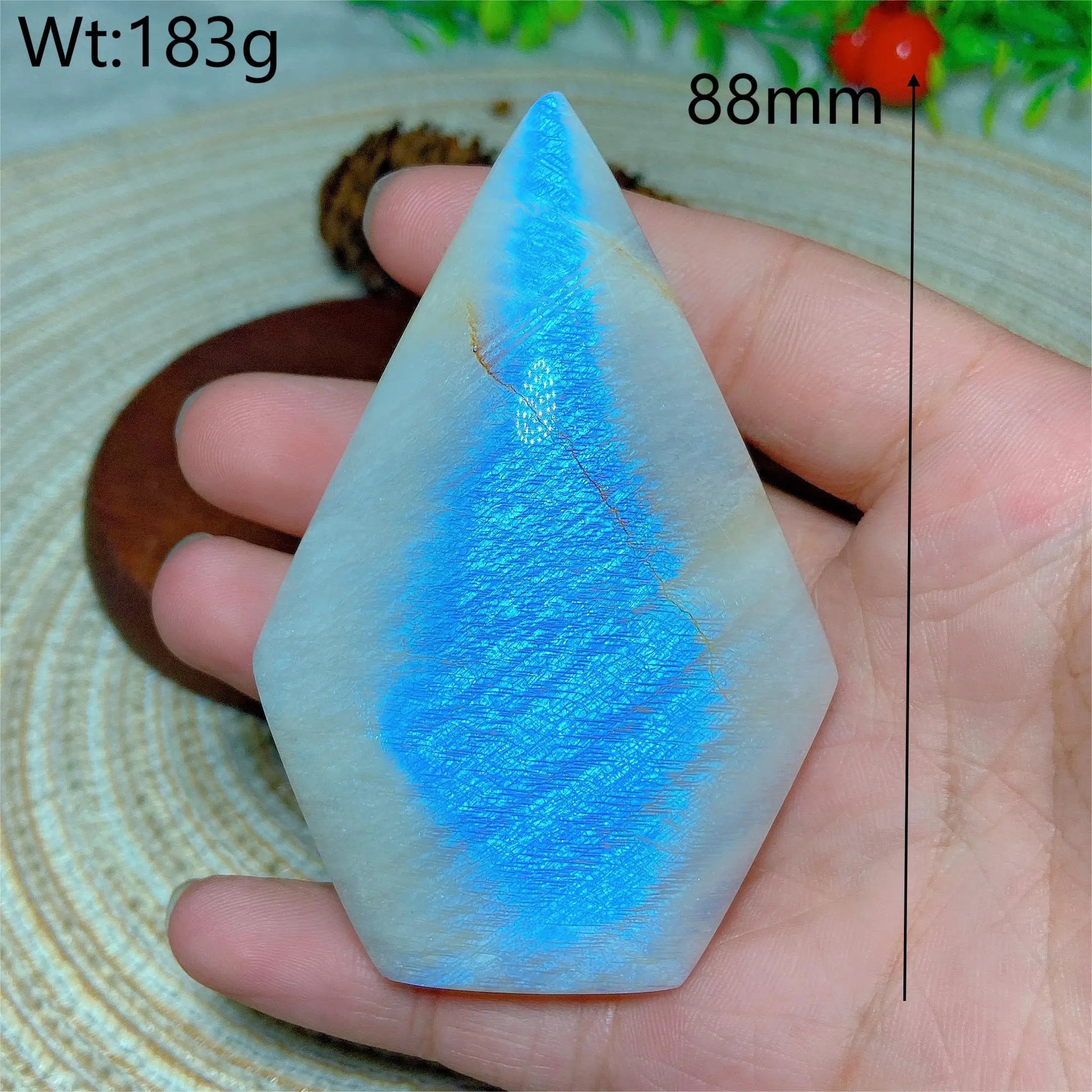 Blue Flash Moonstone-ToShay.org