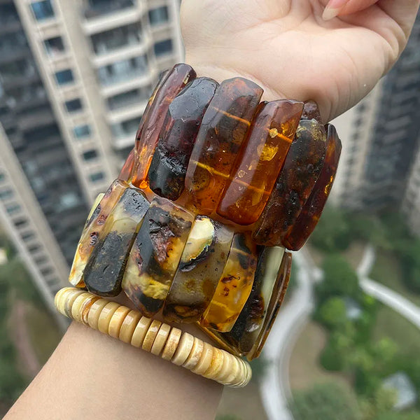 Yellow Amber Bracelet-ToShay.org