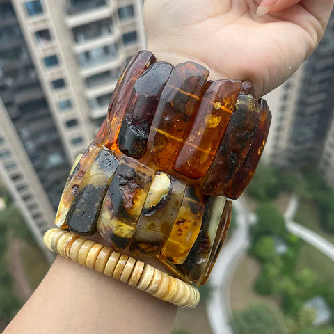 Yellow Amber Bracelet-ToShay.org
