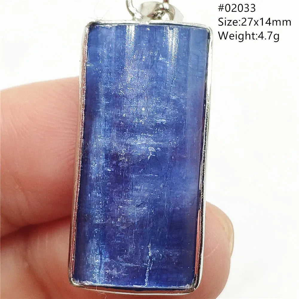 Blue Kyanite Cat Eye Pendant-ToShay.org
