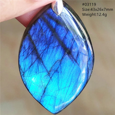 Blue Light Labradorite Pendant-ToShay.org