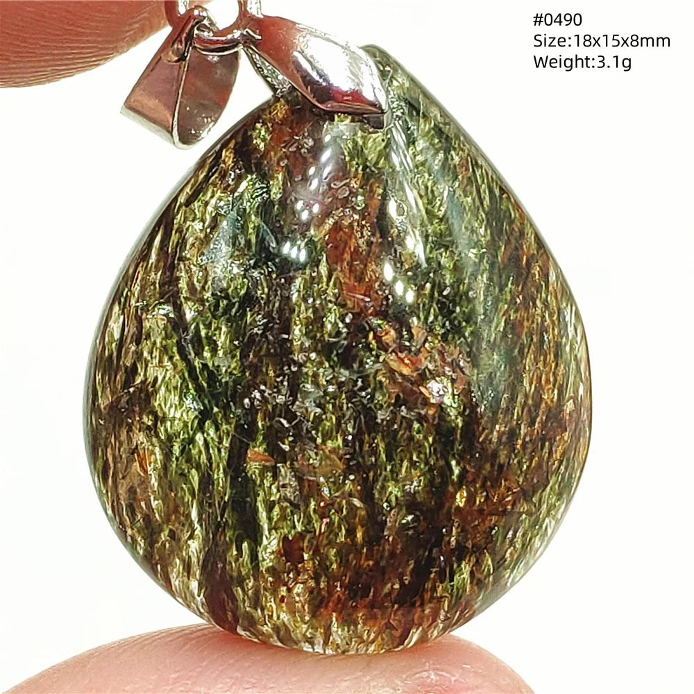 Black Rutilated Copper Quartz-ToShay.org