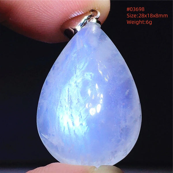 Blue Light Moonstone Pendant-ToShay.org
