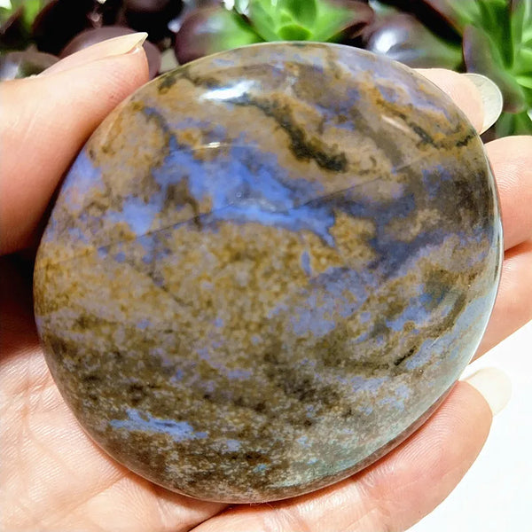 Mixed Ocean Jasper Palm Stones-ToShay.org