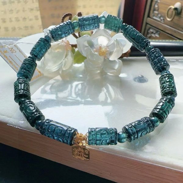 Blue Tourmaline Bracelet-ToShay.org