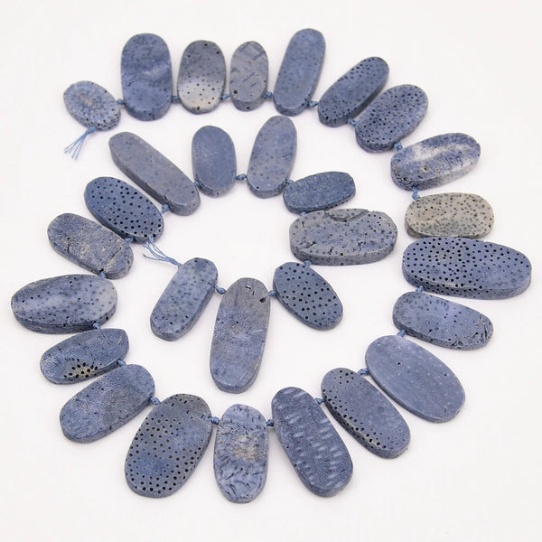 Blue Coral Beads-ToShay.org