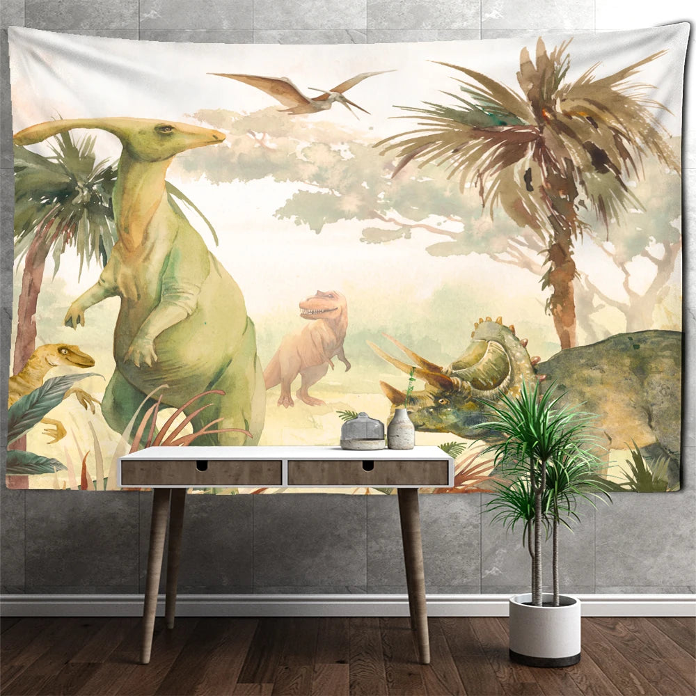 Dinosaur Art Tapestry-ToShay.org