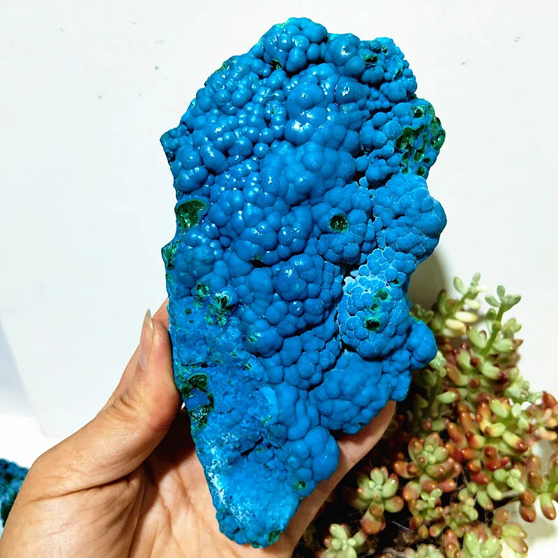 Blue Chrysocolla Crystal-ToShay.org