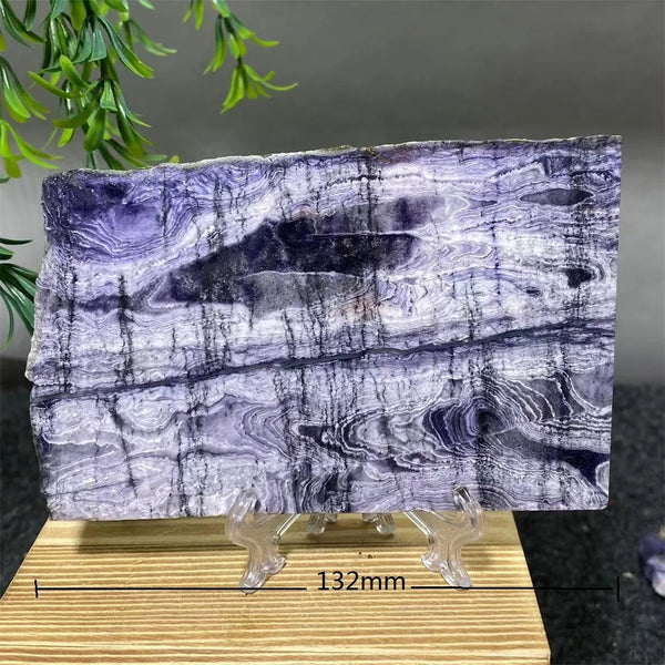 Purple Malachite Slab Slice-ToShay.org