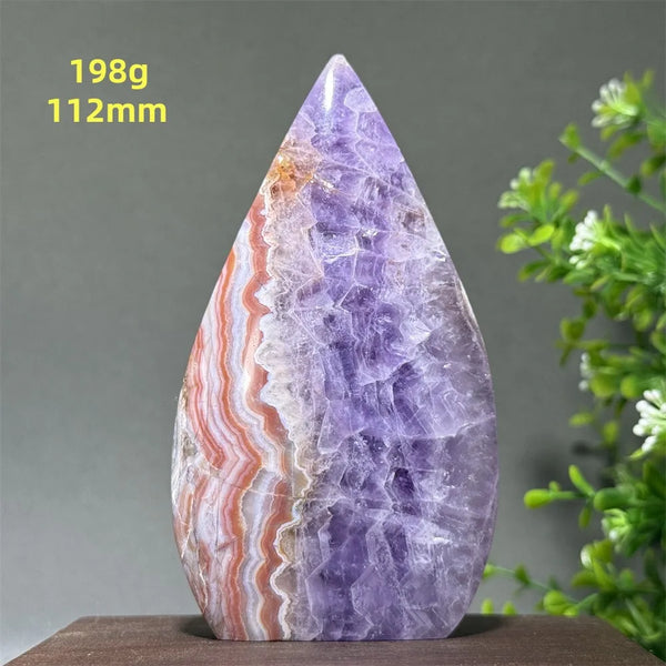Purple Amethyst Agate Torch-ToShay.org