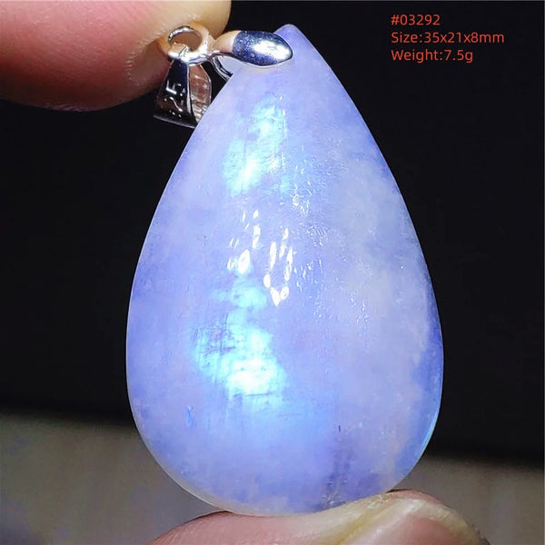 Blue Light Moonstone Pendant-ToShay.org