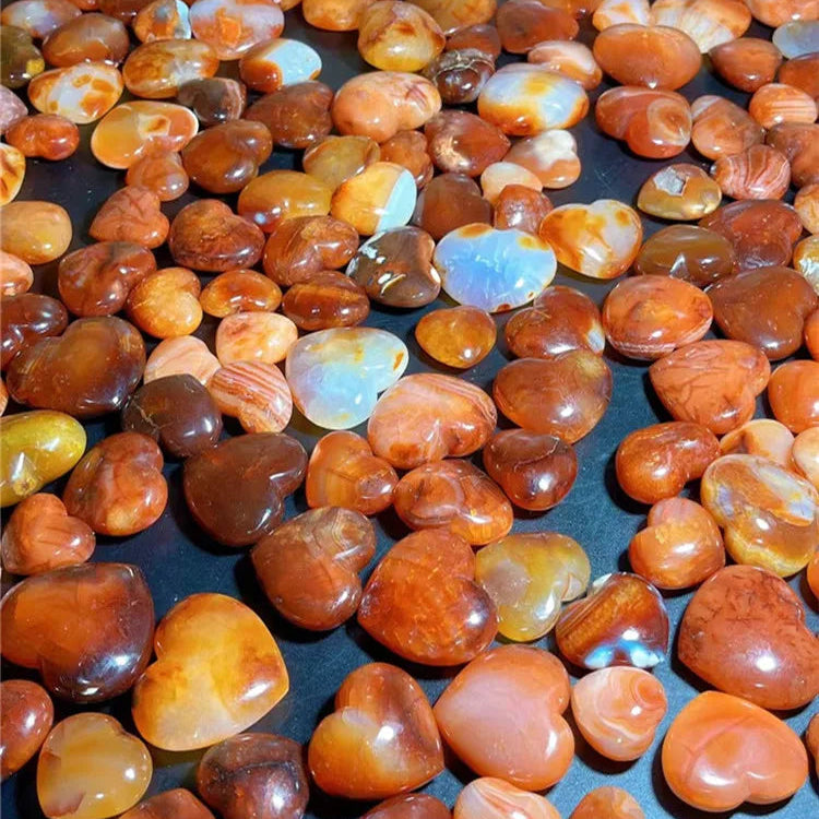 Red Agate Heart-ToShay.org
