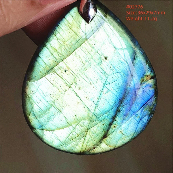 Blue Light Labradorite Pendant-ToShay.org