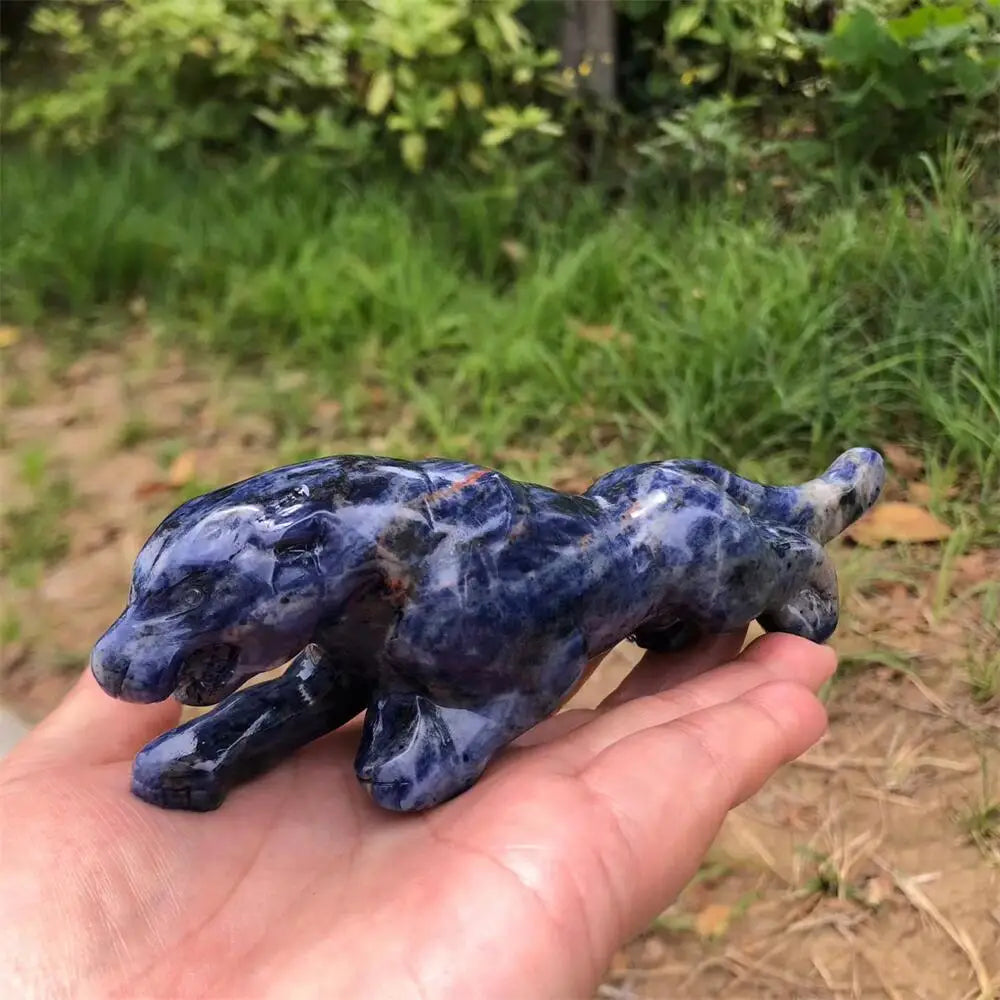 Blue Sodalite Cheetah-ToShay.org