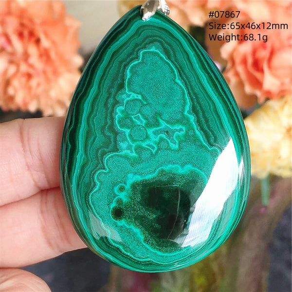 Green Malachite Pendant-ToShay.org