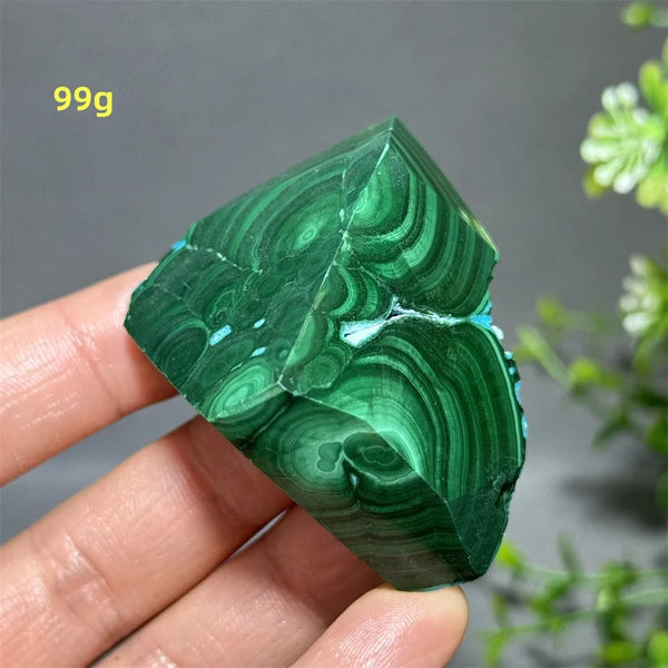 Green Peacock Rough Stone-ToShay.org
