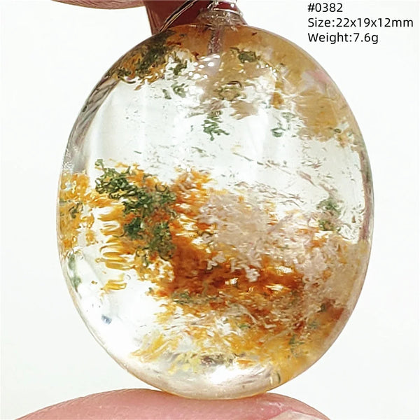 Red Orange Phantom Quartz-ToShay.org