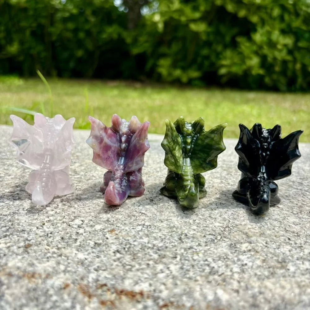 Mixed Crystal Winged Dragon-ToShay.org