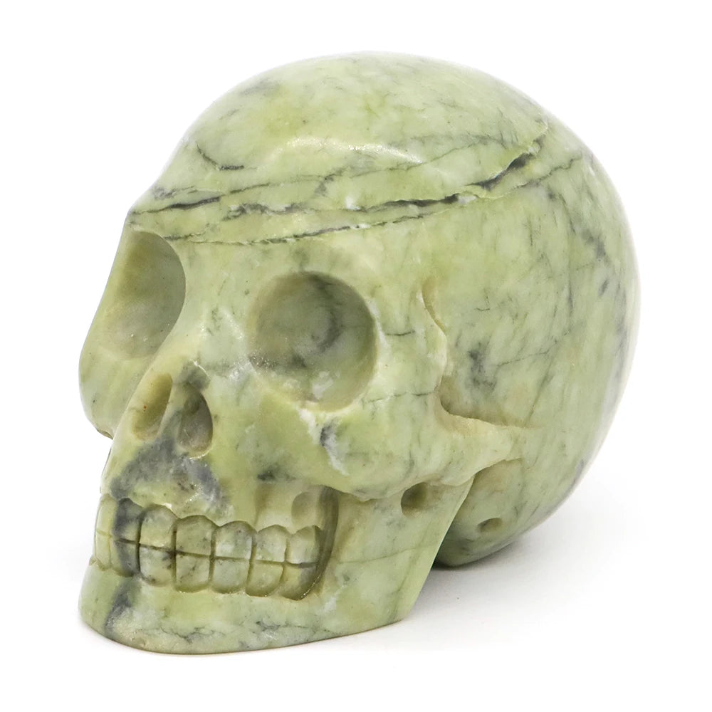 Green Jade Skull-ToShay.org