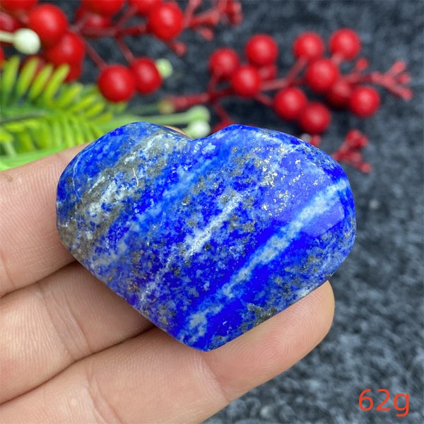 Blue Lapis Lazuli Hearts-ToShay.org
