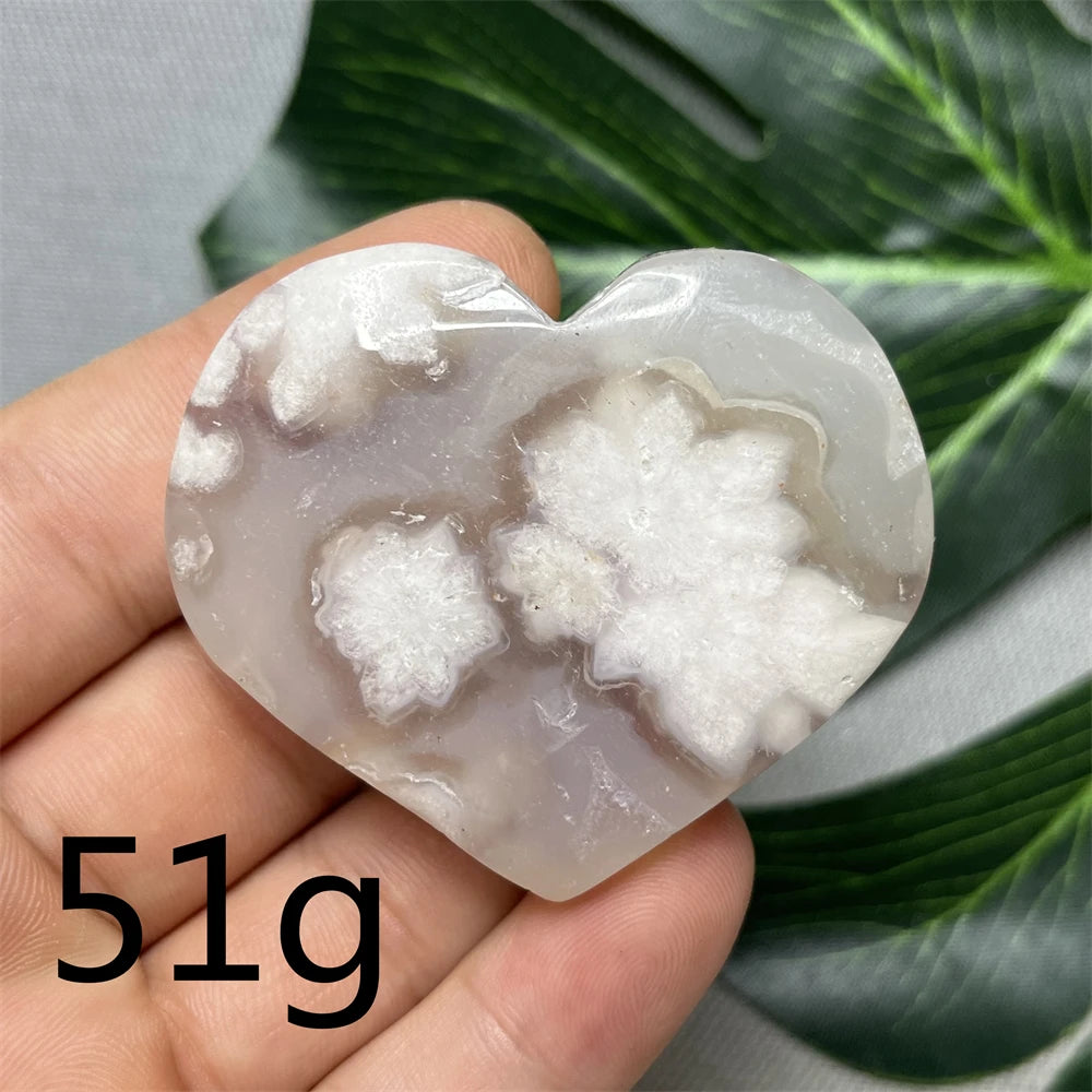 Pink Amethyst Agate Heart-ToShay.org