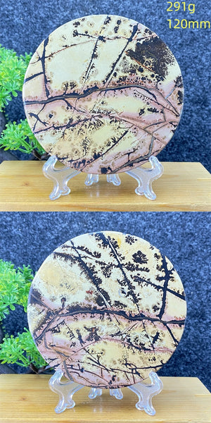 Blue Landscape Painting Slices-ToShay.org