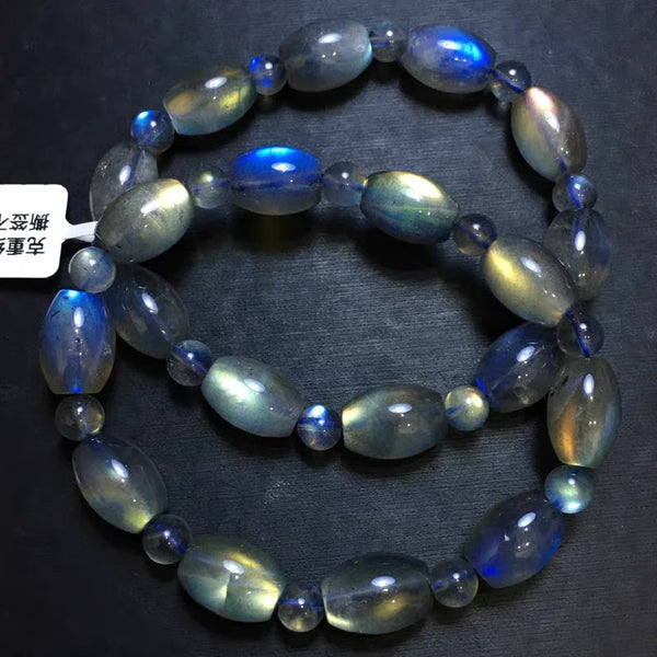 Blue Light Labradorite Bracelet-ToShay.org