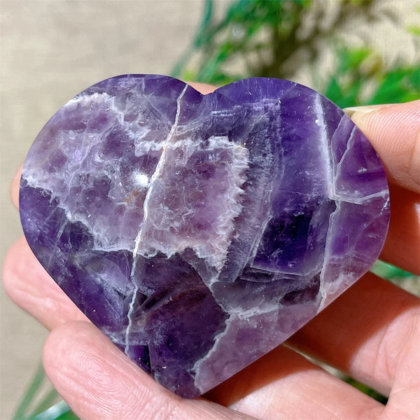 Purple Dream Amethyst Heart-ToShay.org