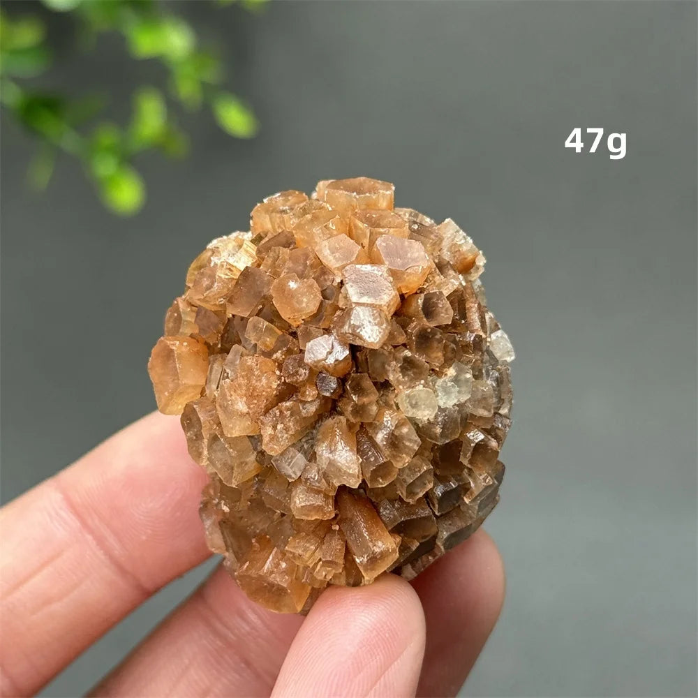 Orange Aragonite Crystal-ToShay.org