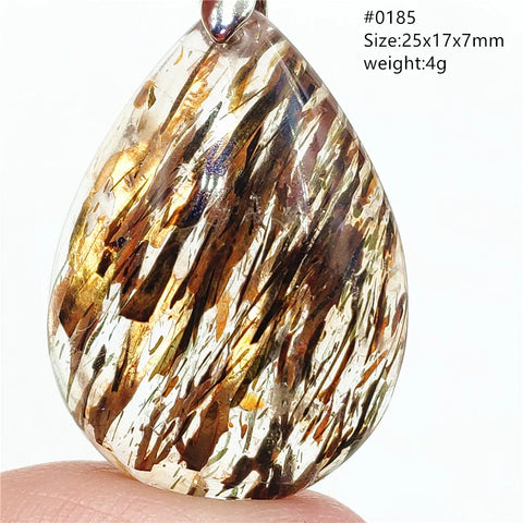 Black Gold Rutilated Quartz-ToShay.org