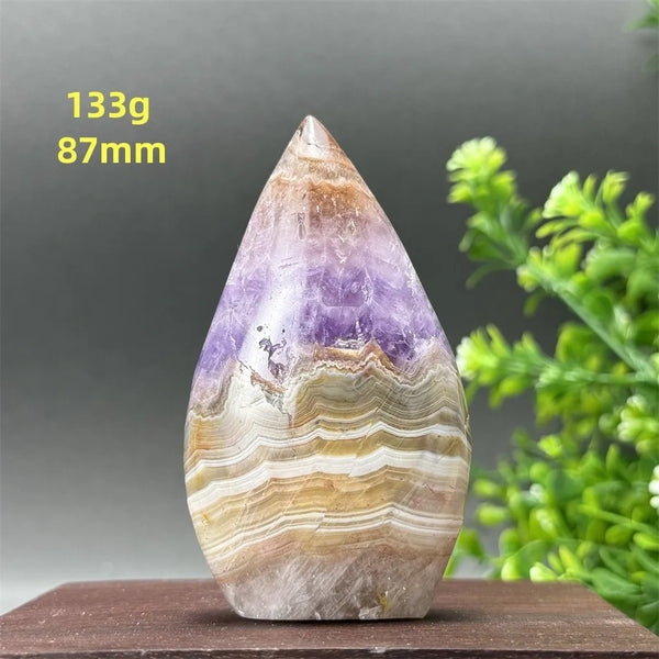 Purple Amethyst Agate Torch-ToShay.org
