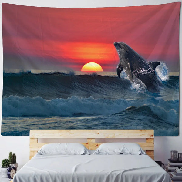 Dolphin Tapestry-ToShay.org