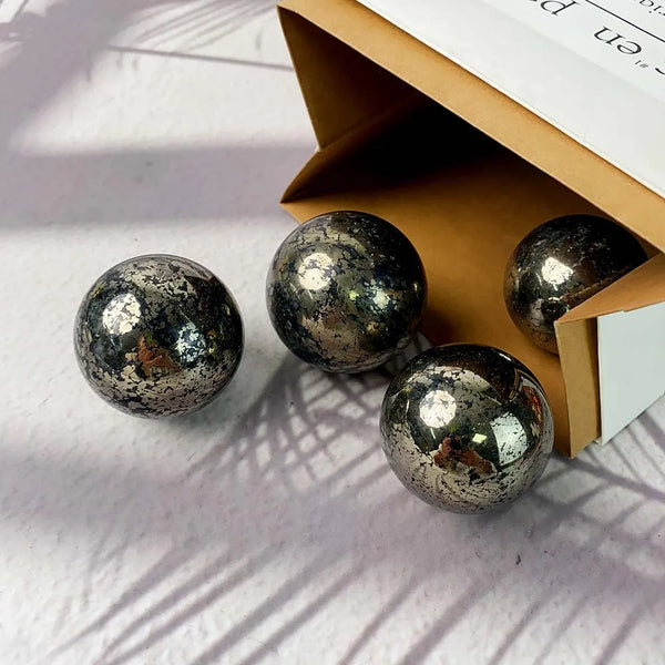 Silver Pyrite Ball-ToShay.org