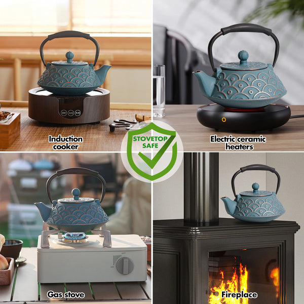 Cast Iron Tea Kettle-ToShay.org