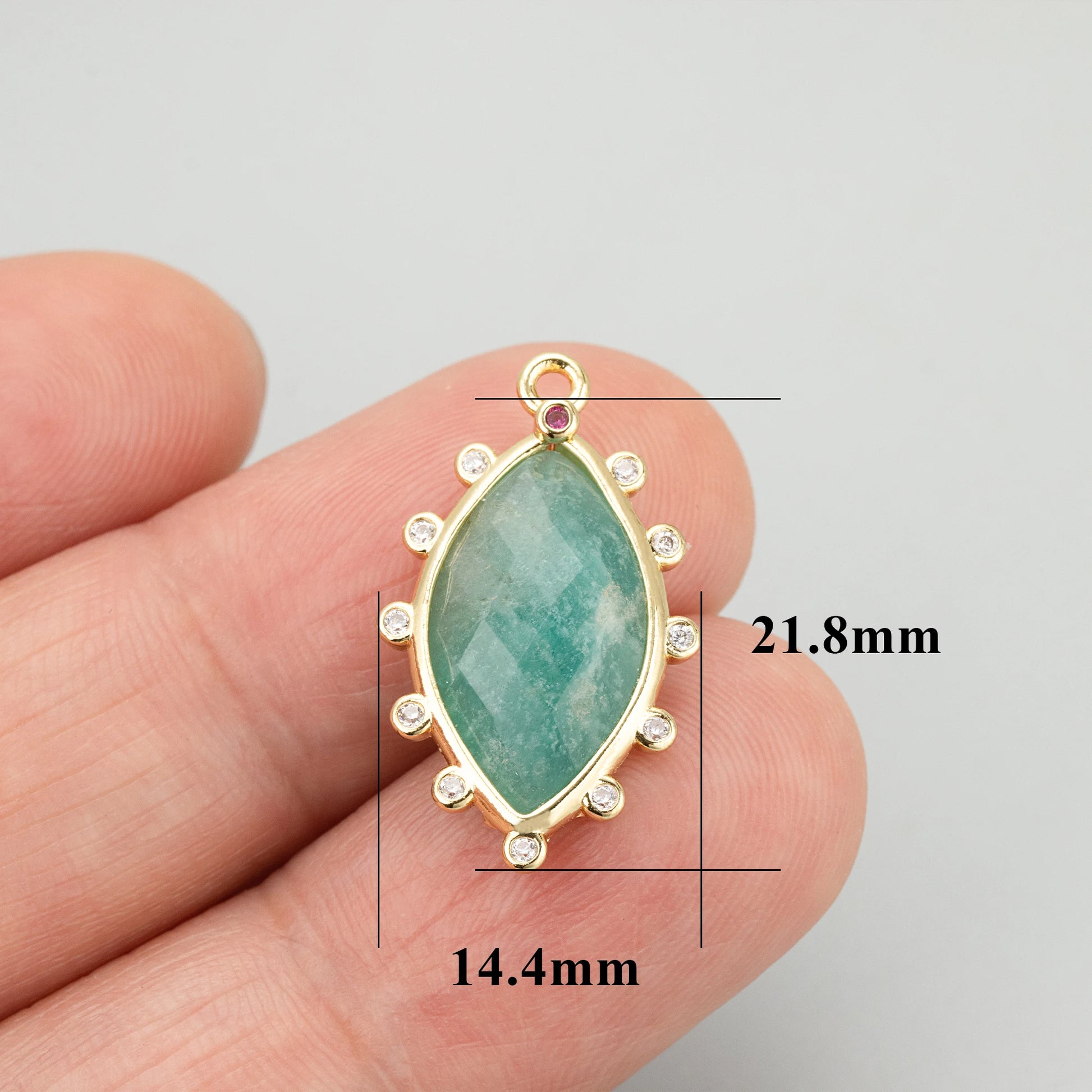 Mixed Crystal Eye Charms-ToShay.org