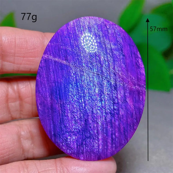 Violet Moonstone Palm Stone-ToShay.org