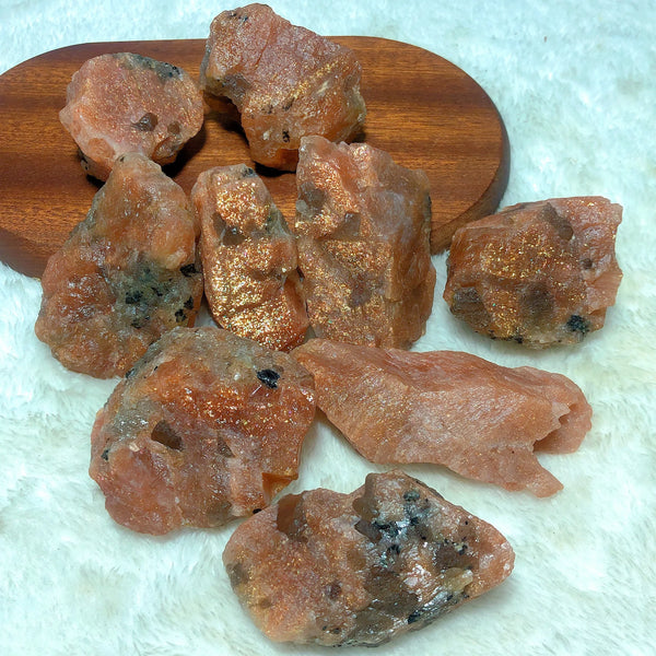 Orange Sunstone Crystal-ToShay.org