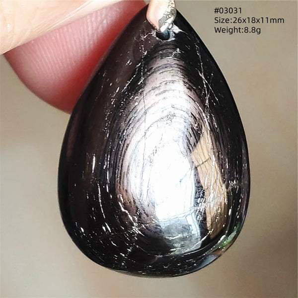 Black Hypersthene Pendant-ToShay.org