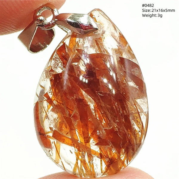 Black Copper Rutilated Quartz-ToShay.org