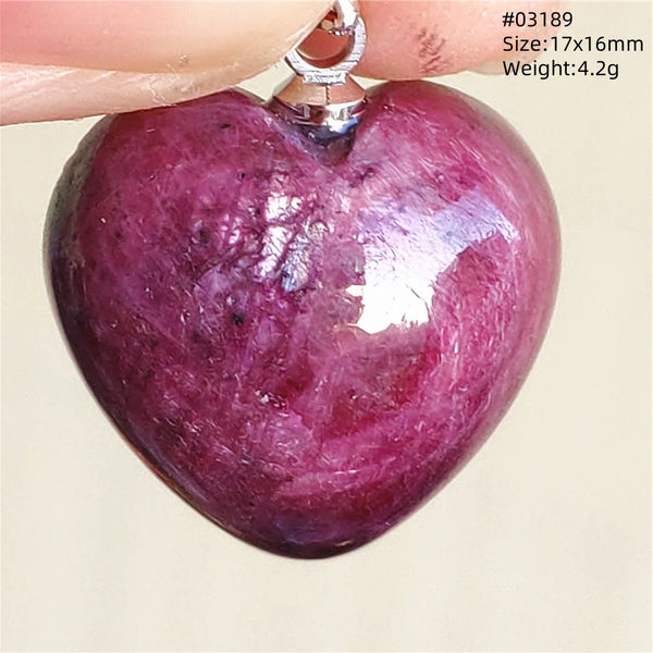 Red Ruby Zoisite Pendant-ToShay.org