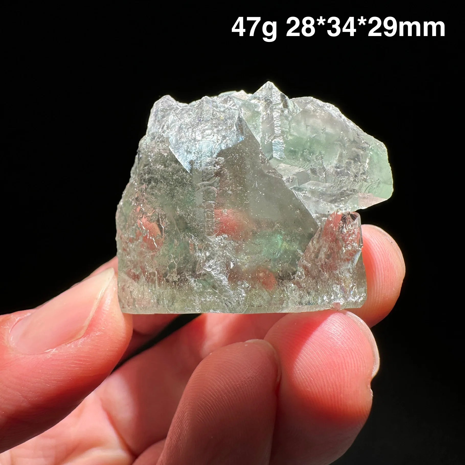 Green Vitreous Fluorite Crystal-ToShay.org