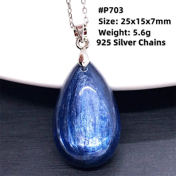Blue Kyanite Pendant-ToShay.org